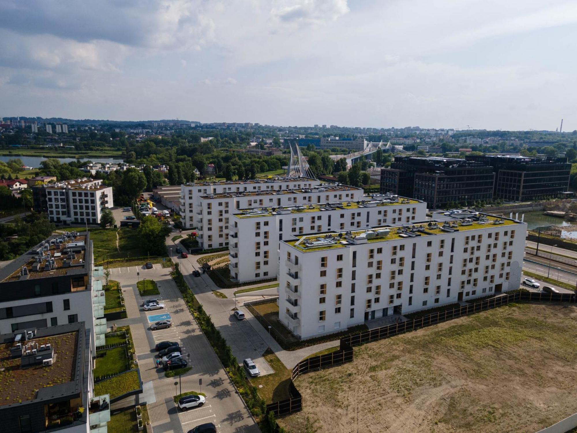 Saska Park Apartments Краків Екстер'єр фото