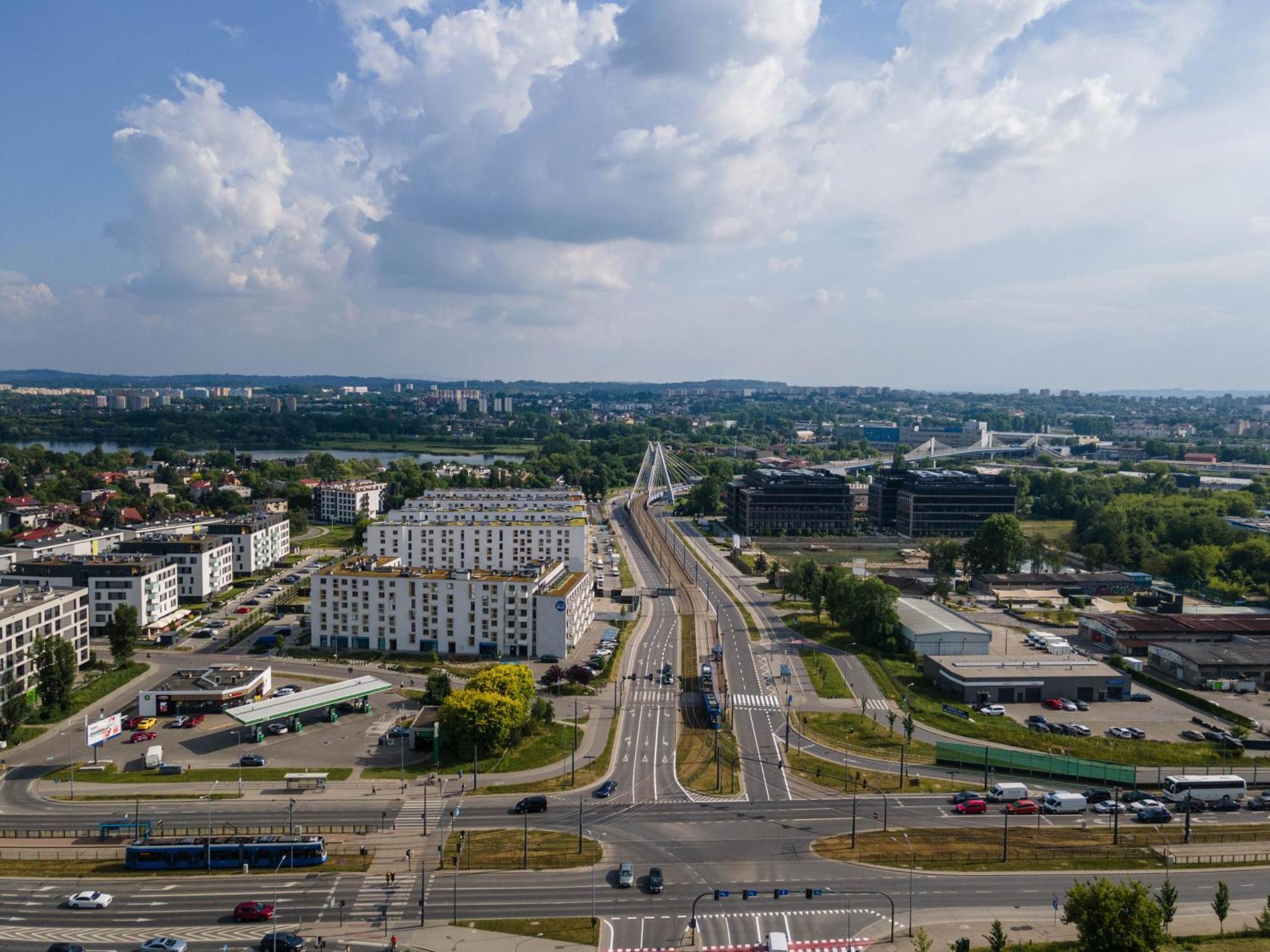 Saska Park Apartments Краків Екстер'єр фото
